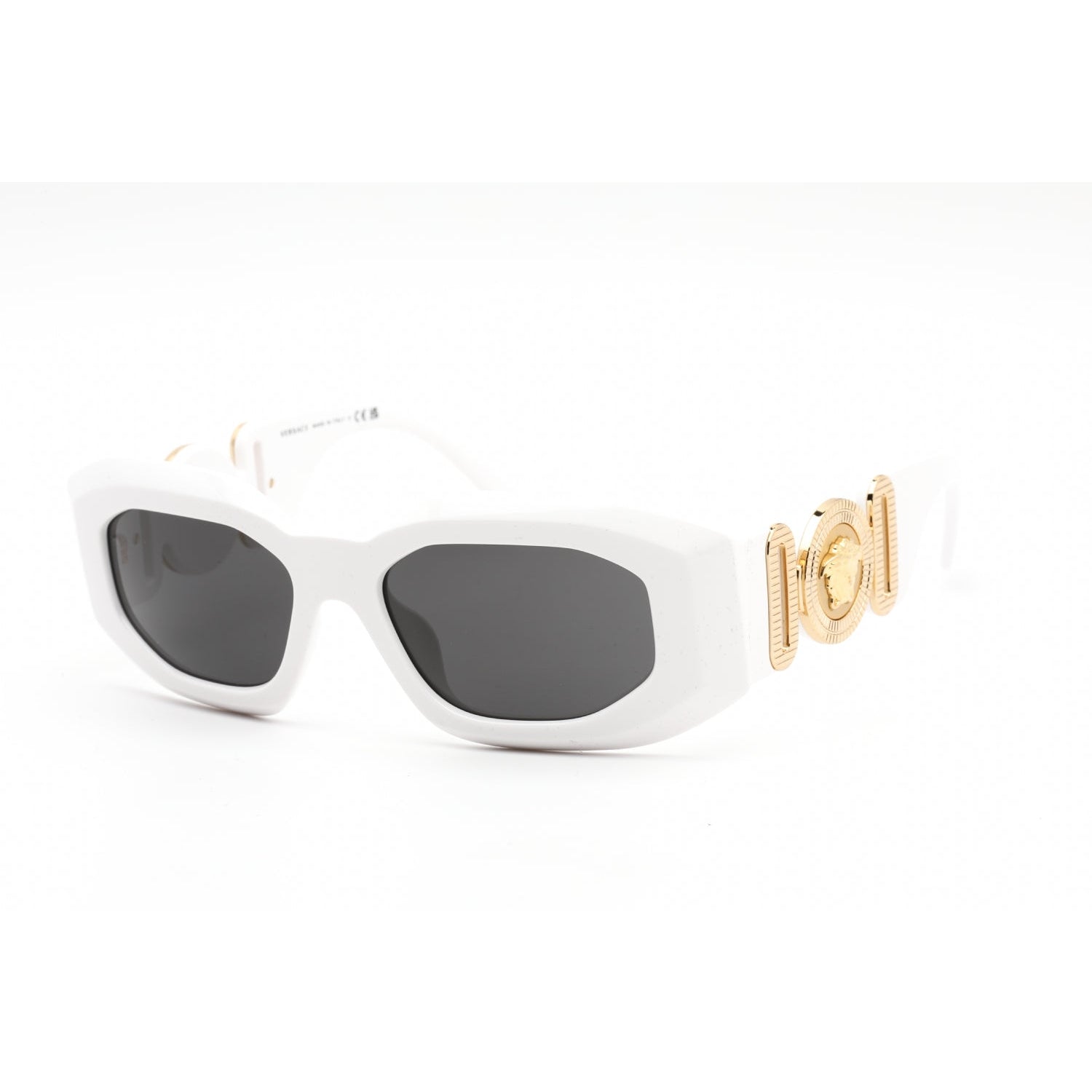 Versace 0VE4425U Sunglasses White Grey AmbrogioShoes