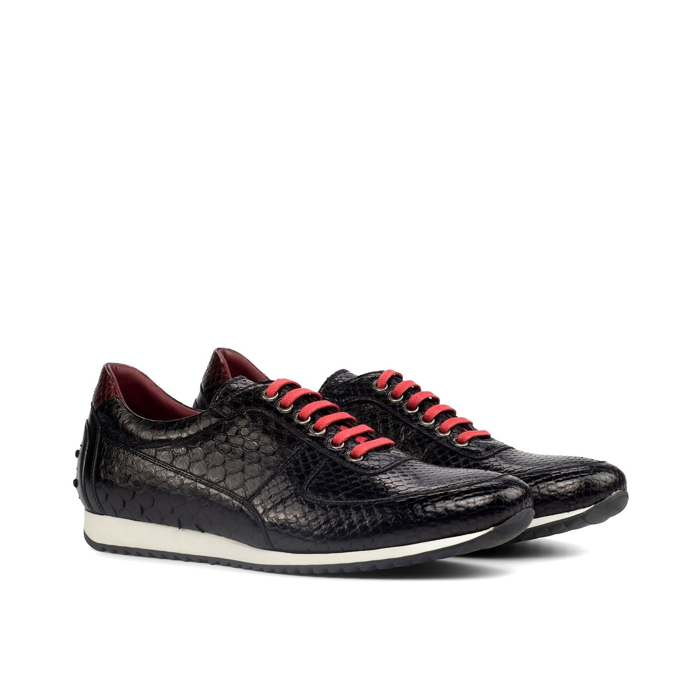 Mens snakeskin tennis on sale shoes