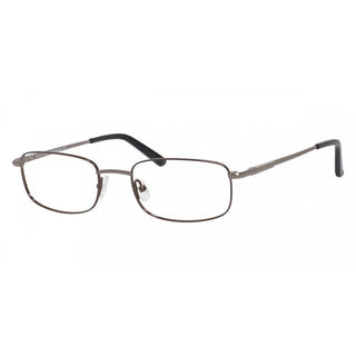 Adensco Ad 108 Eyeglasses Gunmetal / clear demo lens Men's-AmbrogioShoes