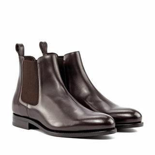 Ambrogio Bespoke Men's Shoes Calf-Skin Leather Chelsea Boot (AMB2594)-AmbrogioShoes