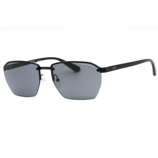 Armani Exchange 0AX2048S Sunglasses Matte Black/Dark Grey-AmbrogioShoes