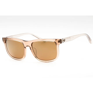 Armani Exchange 0AX2048S Sunglasses Shiny Transparent Brown/Brown Mirrored Gold Polari-AmbrogioShoes