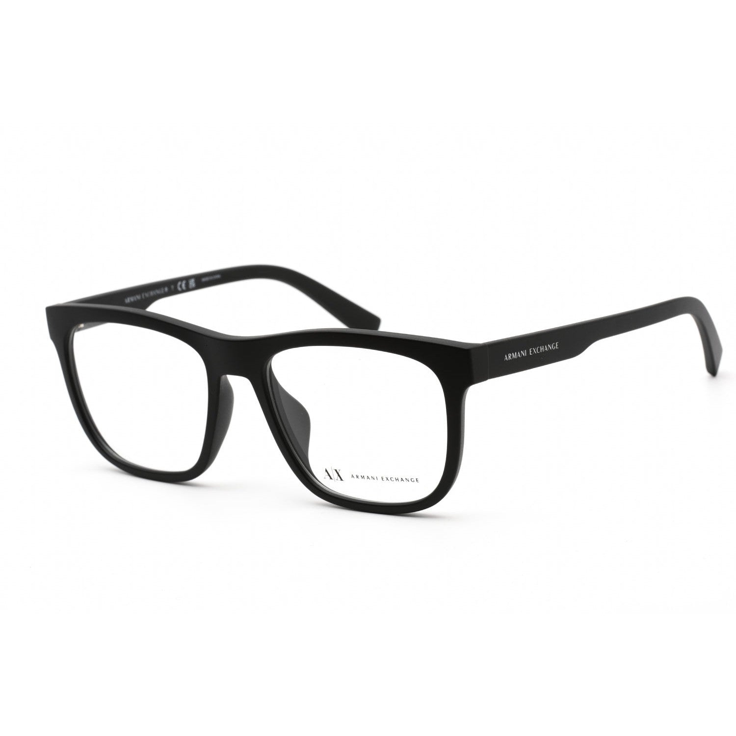 Armani Exchange AX3050F Eyeglasses Black / Clear Lens – AmbrogioShoes