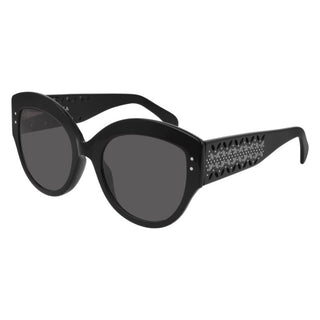 Alaia AA0040S Sunglasses Black/Grey-AmbrogioShoes