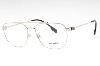 Burberry 0BE1377 Eyeglasses Silver / Clear Lens-AmbrogioShoes