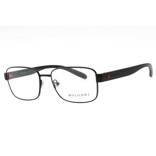 Bvlgari 0BV1113 Eyeglasses Matte Black/Clear demo lens-AmbrogioShoes