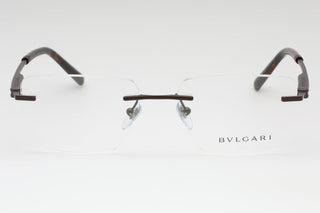 Bvlgari 0BV1122 Eyeglasses Matte Brown / Clear Lens-AmbrogioShoes