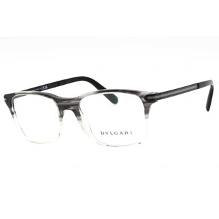 Bvlgari 0BV3049 Eyeglasses Grey Striped Gradient / Clear Lens-AmbrogioShoes