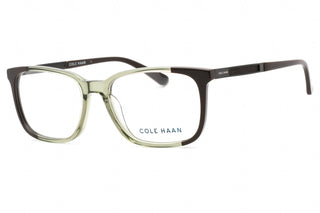 COLE HAAN CH4044 Eyeglasses Olive Crystal / Clear demo lens-AmbrogioShoes