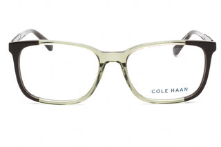 COLE HAAN CH4044 Eyeglasses Olive Crystal / Clear demo lens-AmbrogioShoes