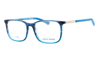 COLE HAAN CH4048 Eyeglasses Navy Horn / Clear demo lens-AmbrogioShoes