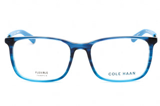 COLE HAAN CH4048 Eyeglasses Navy Horn / Clear demo lens-AmbrogioShoes