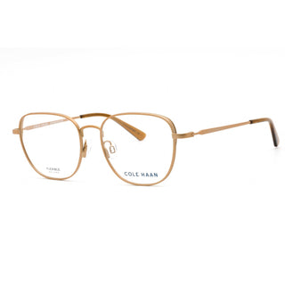 COLE HAAN CH4503 Eyeglasses Gold / Clear Lens-AmbrogioShoes