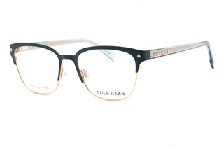 COLE HAAN CH5023 Eyeglasses Teal / Clear Lens-AmbrogioShoes