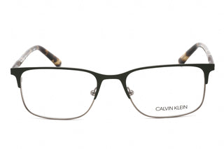 Calvin Klein CK19312 Eyeglasses Matte Forest Green / Clear Lens-AmbrogioShoes