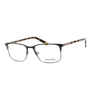 Calvin Klein CK19312 Eyeglasses Matte Forest Green / Clear Lens-AmbrogioShoes