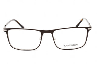 Calvin Klein CK20304 Eyeglasses MATTE DARK BROWN/Clear demo lens-AmbrogioShoes