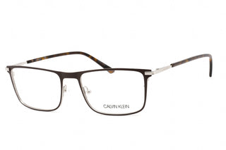 Calvin Klein CK20304 Eyeglasses MATTE DARK BROWN/Clear demo lens-AmbrogioShoes