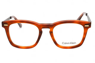 Calvin Klein CK21517 Eyeglasses BLONDE HAVANA/Clear demo lens-AmbrogioShoes