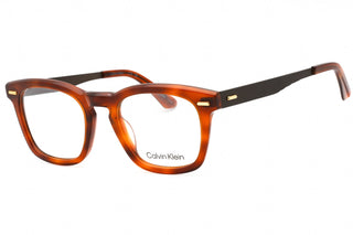 Calvin Klein CK21517 Eyeglasses BLONDE HAVANA/Clear demo lens-AmbrogioShoes