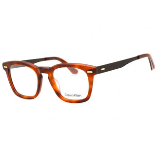 Calvin Klein CK21517 Eyeglasses BLONDE HAVANA/Clear demo lens-AmbrogioShoes