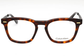 Calvin Klein CK21517 Eyeglasses BROWN HAVANA/Clear demo lens-AmbrogioShoes