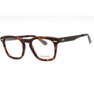 Calvin Klein CK21517 Eyeglasses BROWN HAVANA/Clear demo lens-AmbrogioShoes