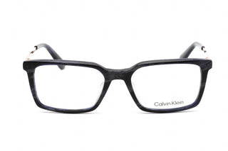 Calvin Klein CK22510 Eyeglasses BLUE HORNE/Clear demo lens-AmbrogioShoes