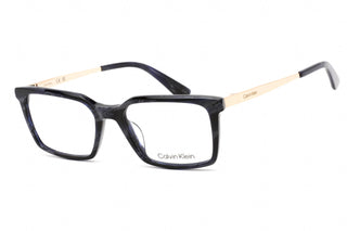 Calvin Klein CK22510 Eyeglasses BLUE HORNE/Clear demo lens-AmbrogioShoes