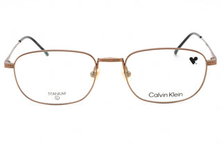 Calvin Klein CK23112T Eyeglasses AMBER GOLD / Clear demo lens-AmbrogioShoes