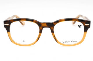 Calvin Klein CK23511 Eyeglasses BROWN HAVANA / Clear demo lens-AmbrogioShoes