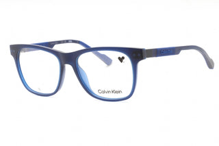 Calvin Klein CK23521 Eyeglasses BLUE/Clear demo lens-AmbrogioShoes