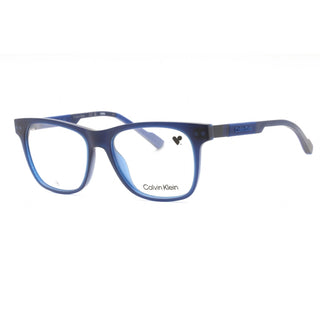 Calvin Klein CK23521 Eyeglasses BLUE/Clear demo lens-AmbrogioShoes