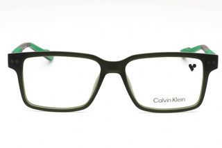 Calvin Klein CK23550 Eyeglasses KHAKI/Clear demo lens-AmbrogioShoes