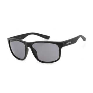 Calvin Klein Retail CK19539S Sunglasses Matte Black / Smoke-AmbrogioShoes