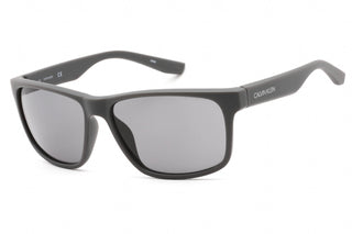 Calvin Klein Retail CK19539S Sunglasses Matte Grey / Grey-AmbrogioShoes