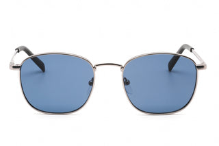 Calvin Klein Retail CK20122S Sunglasses Matte Gunmetal / Solid Blue-AmbrogioShoes