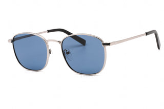 Calvin Klein Retail CK20122S Sunglasses Matte Gunmetal / Solid Blue-AmbrogioShoes