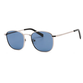 Calvin Klein Retail CK20122S Sunglasses Matte Gunmetal / Solid Blue-AmbrogioShoes