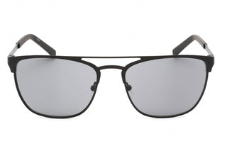 Calvin Klein Retail CK20123S Sunglasses Matte Black / Solid Smoke-AmbrogioShoes