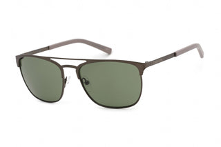 Calvin Klein Retail CK20123S Sunglasses Matte Gunmetal / Solid Green/G15-AmbrogioShoes