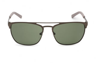 Calvin Klein Retail CK20123S Sunglasses Matte Gunmetal / Solid Green/G15-AmbrogioShoes