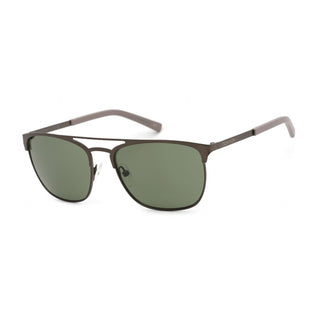 Calvin Klein Retail CK20123S Sunglasses Matte Gunmetal / Solid Green/G15-AmbrogioShoes