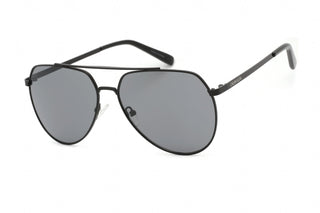 Calvin Klein Retail CK20124S Sunglasses Shiny Black / Solid Smoke-AmbrogioShoes