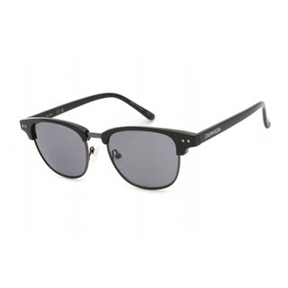 Calvin Klein Retail CK20314S Sunglasses Shiny Black / Solid Smoke-AmbrogioShoes