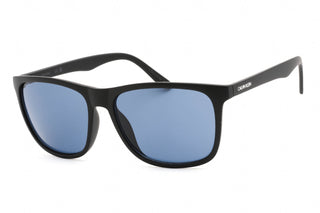 Calvin Klein Retail CK20520S Sunglasses Matte Black / Solid Blue-AmbrogioShoes