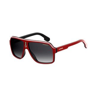 Carrera 1001/S Sunglasses Red Black (90) / Dark Grey Gradient-AmbrogioShoes