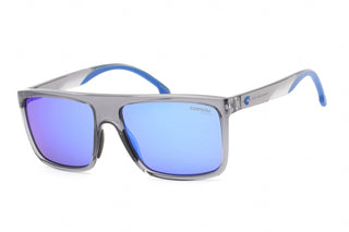 Carrera 8055/S Sunglasses Grey / Grey with Blue Mirrored-AmbrogioShoes