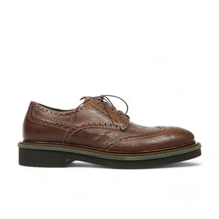 Cesare Paciotti Luxury Italian Men's 308 Madison China T Moro Brown Oxfords (CPM5307)