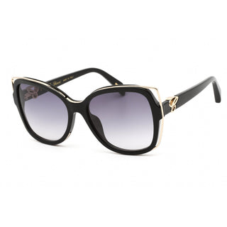 Chopard SCH316 Sunglasses SHINY BLACK / Grey Gradient-AmbrogioShoes